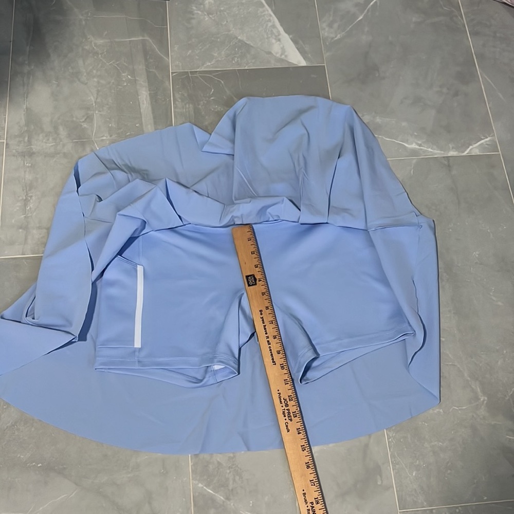 NIKE Women's Dri-FIT Club Short Tennis Skort NWT Light Blue - Picture 10 of 10